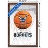 Trends International NBA Charlotte Hornets - Drip Basketball 21 Framed Wall Poster Prints - 3 of 4