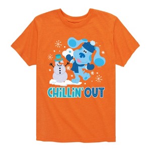 Boys' - Blue's Clues & You! - Chillin With My Snowmies Short Sleeve Graphic T-Shirt - 1 of 4