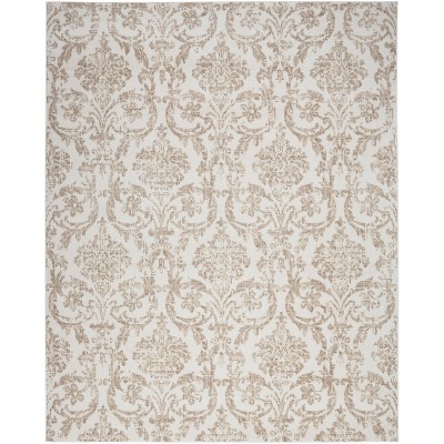 Nourison Jubilant Farmhouse Vintage Damask Area Rug