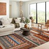 Rugs Washable Non-Slip - Vintage Geometric Area Rug ,Bedroom, Low Pile Stain Resistant Large Carpet, Boho Chic Home Decor - 4 of 4