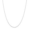 Black Bow Jewelry 1mm Sterling Silver, Hollow Beaded Chain Necklace - 3 of 4