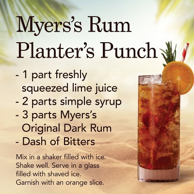 Myers's Dark Jamaican Rum - 750ml Bottle