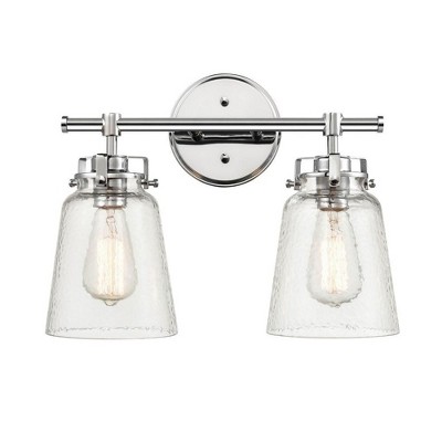 Millennium Lighting Amberose 2 - Light Vanity in  Chrome