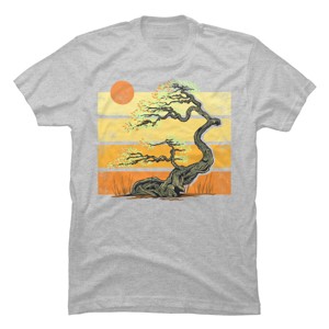 Men's Design By Humans Summer Tree 2 By pilipsjanuarius T-Shirt - 1 of 4