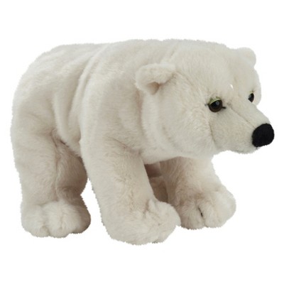small polar bear stuffed animal