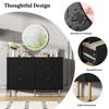 Dresser for Bedroom, 6 Drawer Dresser with Wide Drawers, Wooden Chest of Drawers, Modern Storage Dressers - 4 of 4