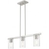 Livex Lighting Clarion 3 - Light Chandelier in  Brushed Nickel - 4 of 4