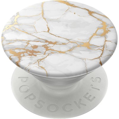 PopSockets PopGrip Cell Phone Grip &#38; Stand - Gold Lutz Marble