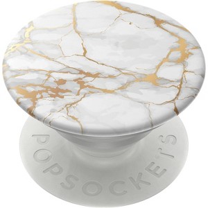 PopSockets PopGrip Cell Phone Grip & Stand - Gold Lutz Marble - 1 of 3