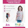 Barbie Girls Hawaiian Button Down Dress Shirt Toddler - image 3 of 4