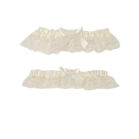 Wedding Garter Set Ivory Target