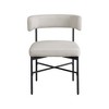 Meridian Furniture,Rivage Durable Linen Textured Fabric Dining Chair, Set of 2 - 3 of 4
