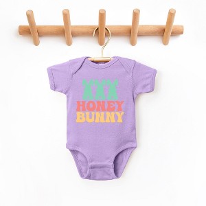 The Juniper Shop Honey Bunny Bunny Tails Baby Bodysuit - 1 of 2