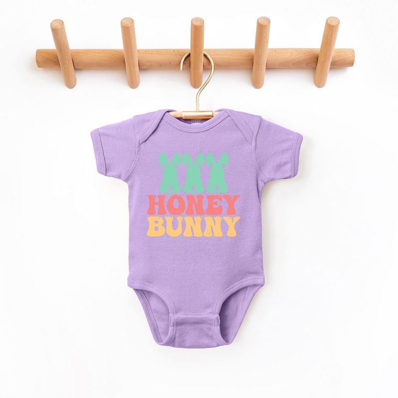 The Juniper Shop Honey Bunny Bunny Tails Baby Bodysuit, 1 of 3
