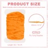 Unique Bargains Rayon Chenille Thick Thread Material Fly Tying 16.4ft 2 Pcs - 2 of 3