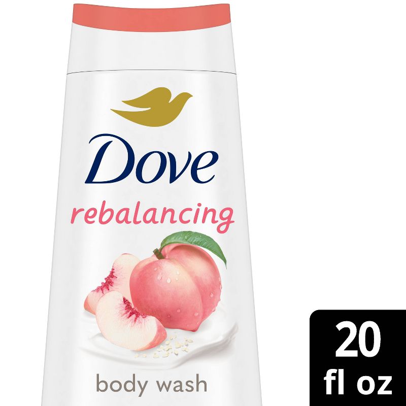 Dove Beauty Peach Body Wash - 20 fl oz, 1 of 10
