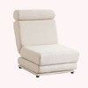 NicBex Foldable Futon Sofa Bed with Pillow Portable Single Linen Sofa Chair Convertible Sleeper Couch for Living Room - 4 of 4
