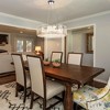 LLHZSY 6-Lights Crystal Pendant Chandelier for Dinning Room Living Room-19 7/10" -Chrome - 3 of 4