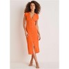 VENUS Womens Linen Midi Dress - 2 of 4
