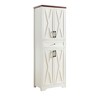 Ridstar 68 in. H Multifunctional Combination Dining Sideboard with Large Capacity For Living Room, Bedroom & Office-White - 4 of 4