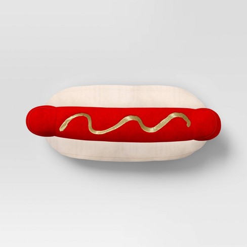 Hot Dog Throw Pillow - Room Essentials™ - image 1 of 4