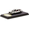 Toyota Sprinter Trueno (AE86) RHD White and Black "Engine Mounted Model VS Wataru Akiyama" 1/64 Diecast Model Car by Hobby Japan - 2 of 3