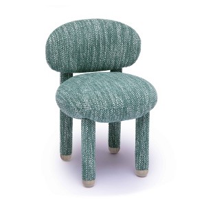 TOV Furniture Manu Nubby Performance Fabric Side Chair - 1 of 4