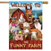 Funny Farm Summer House Flag 28 x 40 Briarwood Lane - 2 of 4