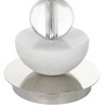 Uttermost Exposition Nickel Buffet Lamp – Polished Nickel Iron with Marble & Crystal, 33.5"H - 4 of 4