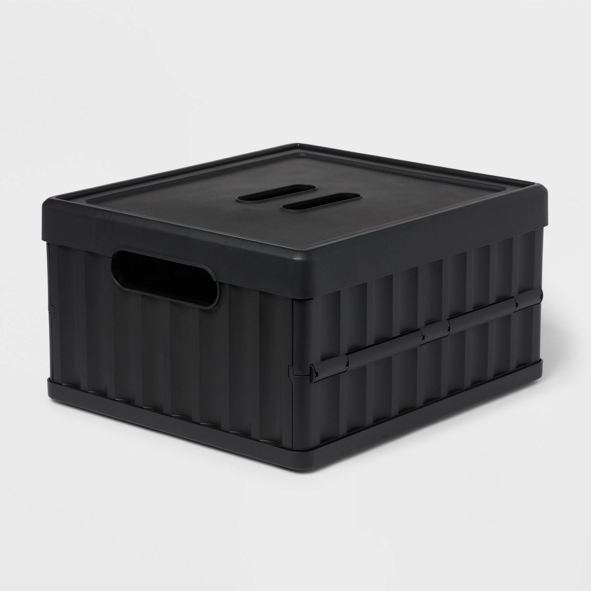 2040cu Collapsible Small Crate Black - Brightroom™