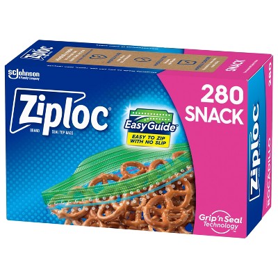 Ziploc Storage Snack Bags