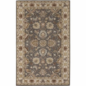 Hauteloom Caesar Hand Tufted Burnt Orange 1124 Wool Carpet - 1 of 4
