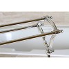 Edenscape Pedestal Y-Type Towel Rack Polished Chrome - Kingston Brass - 4 of 4