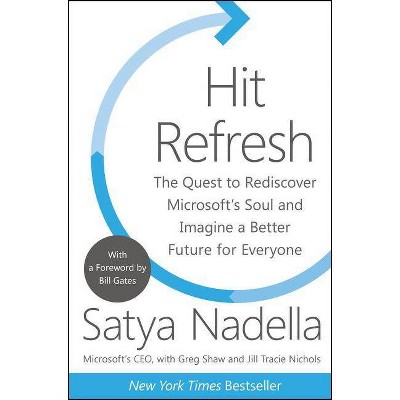  Hit Refresh - by  Satya Nadella & Greg Shaw & Jill Tracie Nichols (Hardcover) 