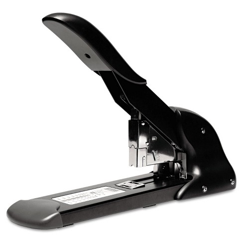 Antimicrobial 130-Sheet Heavy-Duty Stapler, 130-Sheet Capacity, Black