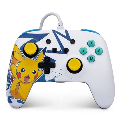 PowerA Enhanced Wired Controller for Nintendo Switch - Pokemon/Pikachu High Voltage