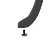 PAGED Aluminum Patio Dining Chairs Outdoor Lawn Chairs with Black Frame and Beige Cushions for Patio - 4 of 4