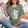 Simply Sage Market Women's Hello Pumpkin Square Short Sleeve Garment Dyed Tee - 2 of 4