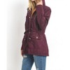 Women's Utility Jacket With Faux Fur - C'est Toi - 3 of 4