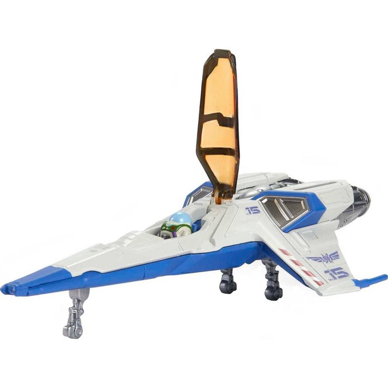 Disney Pixar Lightyear Hyperspeed Series XL-15 Spaceship with Mini Buzz Lightyear Figure, 5 of 9