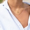 EVRY JEWELS WATERPROOF Gold or Silver Plated I Spy Necklace - 4 of 4