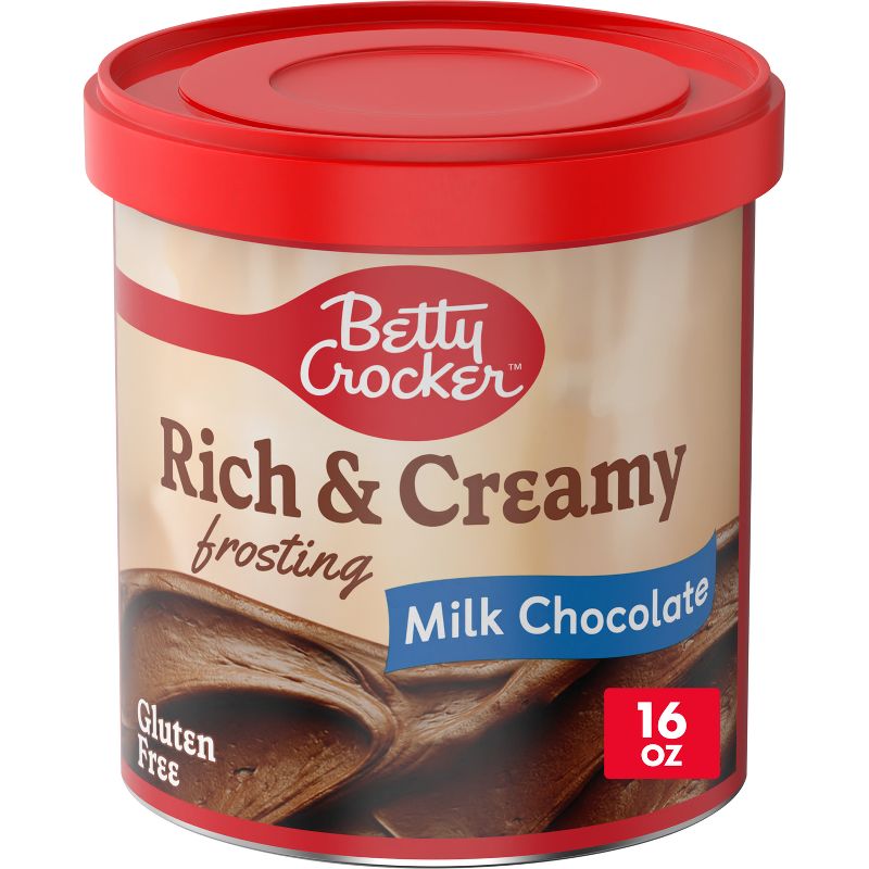 Betty Crocker Rich and Creamy Milk Chocolate Frosting - 16oz, 1 of 15