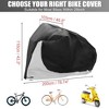 Unique Bargains Outdoor Waterproof Bike Cover 1 Pc - 2 of 3