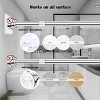 LunaLulinlk 32 to 84" Adjustable Shower Curtain Rod,Stainless Steel - 2 of 4
