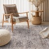 World Rug Gallery Calista Multi Vintage Indoor Rug – Machine Washable Flat Pile with Non-Slip Backing - 2 of 4