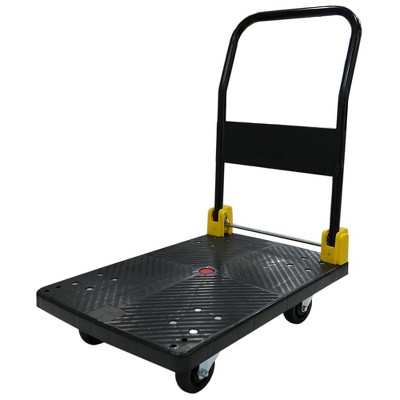 Foldable Platform Push Hand Truck Cart