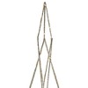 Northlight LED Lighted Glittered Wire Geometric Christmas Cone Tree - 32" - Warm White Lights - 4 of 4