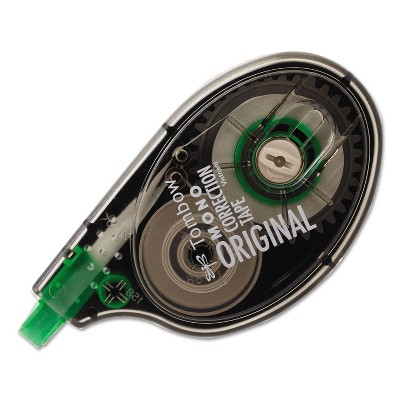 Tombow MONO Correction Tape Non-Refillable 1/6" x 394" White Tape 68620