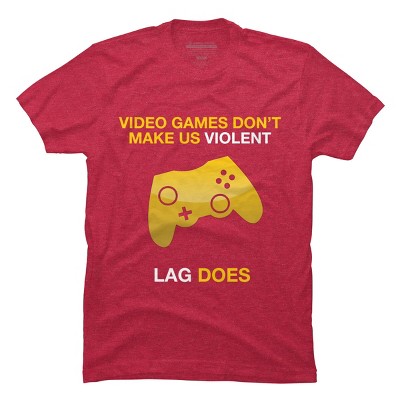 Men's Design By Humans Lag By Blasian89 T-Shirt