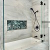 WOWOW Single Handle 8-Spray Shower Faucet 1.8 GPM with Handheld Shower and Tub Spout High Pressure in. Brushed Nickel - 2 of 4
